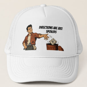Richting Is Maar Spoiler Grappig Trucker Pet