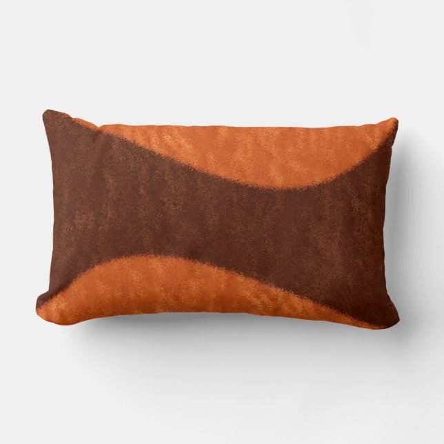 Richting Katoen duw lumbar Pillow Kussen (Voorkant)