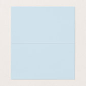 Richting / oriëntatie: Gevouwen horizontale lijn N Visitekaartje (Binnenkant ongevouwen)