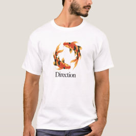 Richting – Timeless Koi Symbool van Helderheid, Gr T-shirt