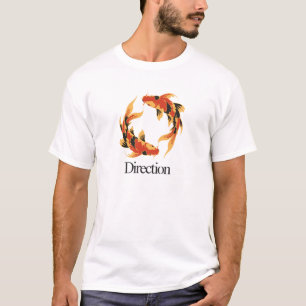 Richting – Timeless Koi Symbool van Helderheid, Gr T-shirt