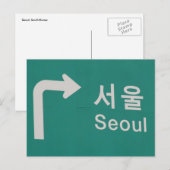 richtingaanwijzer briefkaart (Voorkant / Achterkant)