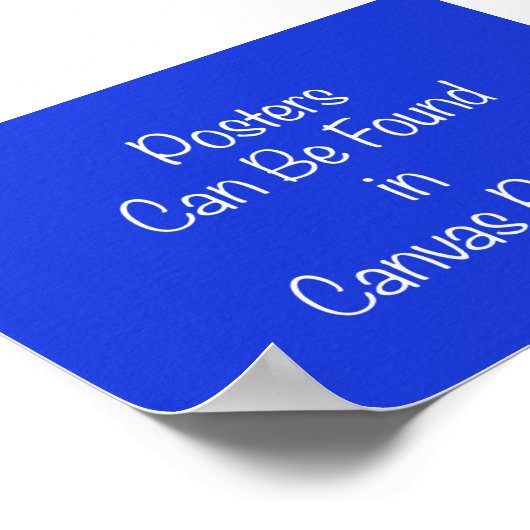 richtingaanwijzer poster (Hoek)