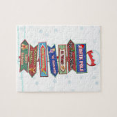 Richtingbord Noordpool Legpuzzel (Horizontaal)