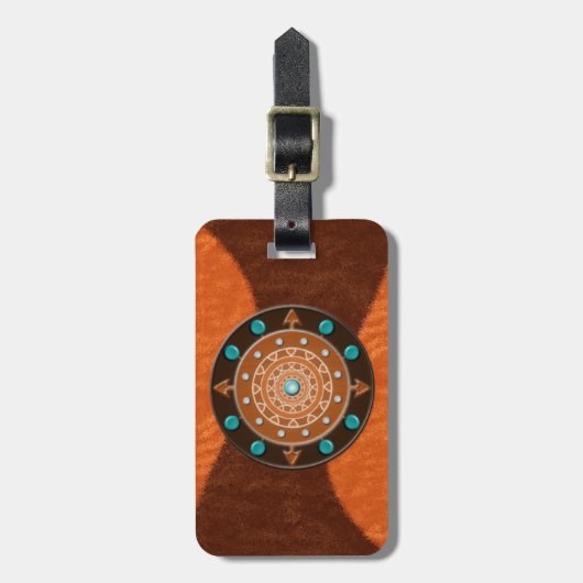 Richtingen Aangepast Bagagelabel (Voorkant verticaal)