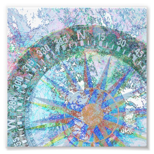 Richtingen Foto Afdruk (Voorkant)