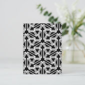 Richtingen - Geometrische kunst Briefkaart (Staand voorkant)
