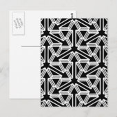 Richtingen - Geometrische kunst Briefkaart (Voorkant / Achterkant)
