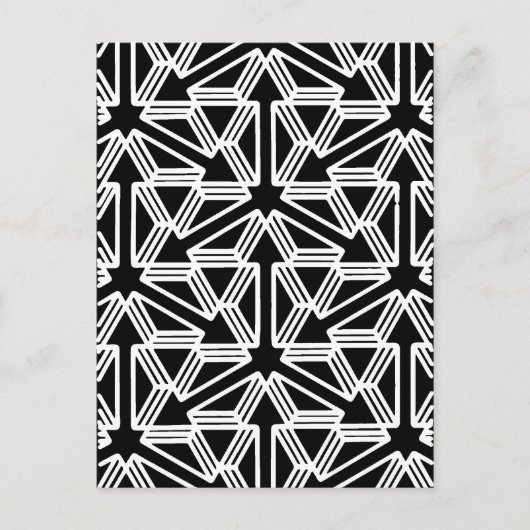 Richtingen - Geometrische kunst Briefkaart (Voorkant)