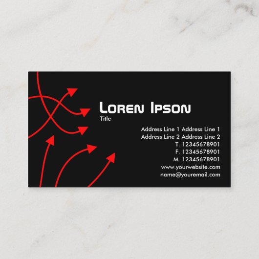 Richtingen Informatiekaartje (Achterkant)