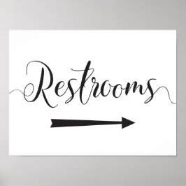 Richtingen voor het uitzetten van ruitjes rechts poster