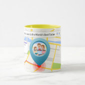 Richtingen voor 's werelds beste Mok voor vaders k (Midden)