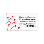 Richtingen - wit etiket (Voorkant)