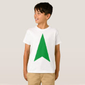Richtingpijl T-shirt (Voorkant volledig)