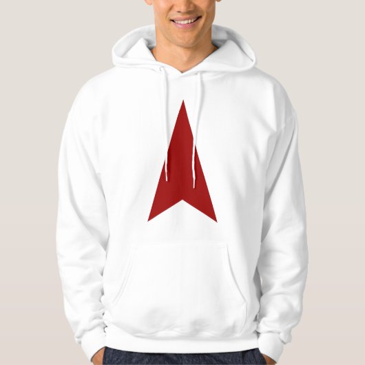 Richtings pijl hoodie (Voorkant)