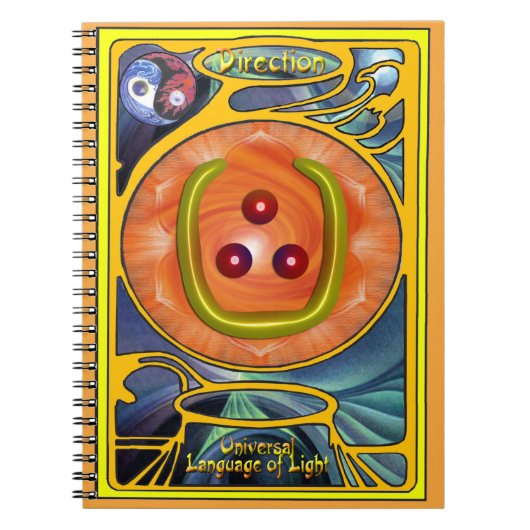 Richtingssymbool Art Notitieboek (Voorkant)