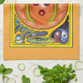 Richtingssymbool Art Theedoek (Gevouwen)