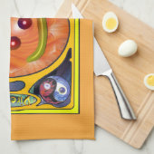 Richtingssymbool Art Theedoek (Quarter Fold)