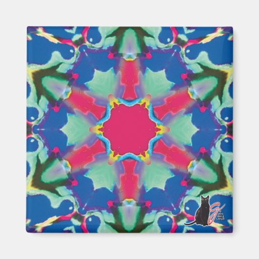 Richtlijn Kaleidoscoop Magnet (Voorkant)