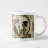 Richtlijn: Mocha Grote Koffiekop (Rechts)