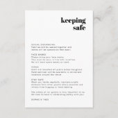 Richtsnoeren inzake veiligheid van omhulling | Mod Informatiekaartje (Voorkant)