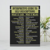 RICHTSNOEREN VOOR ZELFBESCHRIJVING AANKONDIGING (Staand voorkant)