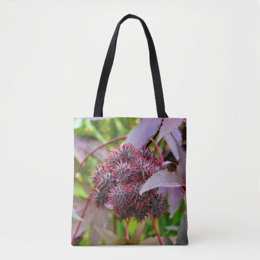 Ricinus communis All Over Print Bag Tote Bag (Voorkant)