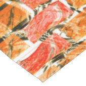 Rick-achtige tekening met heldere tinten tafelkleed (Gekanteld)