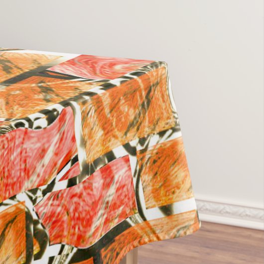 Rick-achtige tekening met heldere tinten tafelkleed (Voorbeeld)