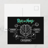 RICK AND MORTY™ | Back-uphersenen downloaden Briefkaart (Voorkant / Achterkant)
