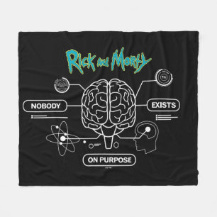 RICK AND MORTY™   Back-uphersenen downloaden Fleece Deken