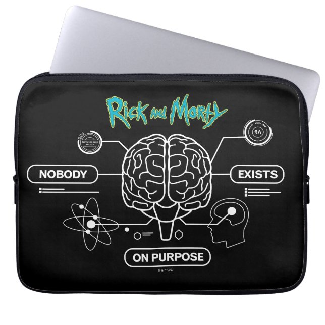RICK AND MORTY™ | Back-uphersenen downloaden Laptop Sleeve (Voorkant)