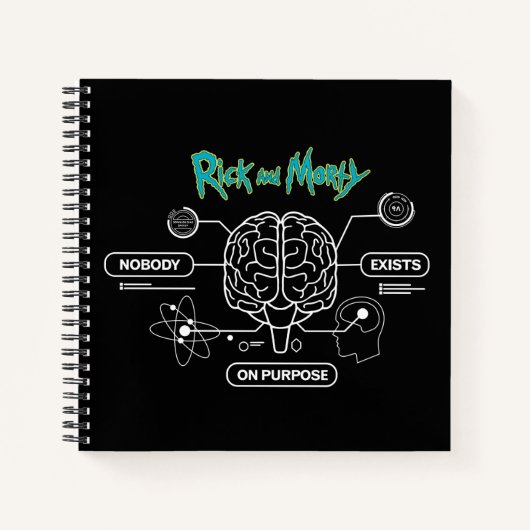 RICK AND MORTY™ | Back-uphersenen downloaden Notitieboek (Voorkant)