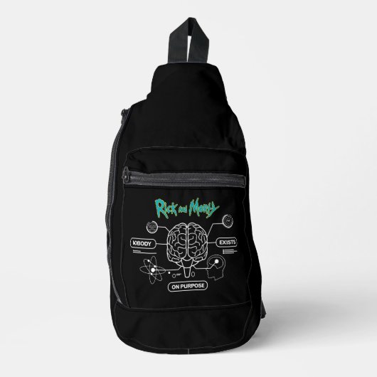 RICK AND MORTY™ | Back-uphersenen downloaden Sling Bag (Voorkant)