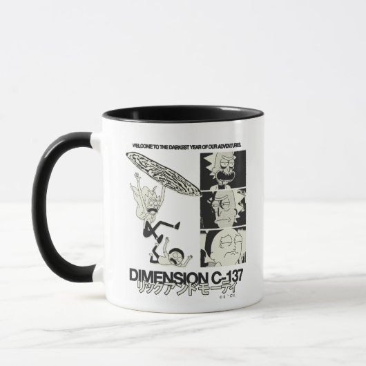RICK AND MORTY™ | Dimensie C-137 Mok (Links)