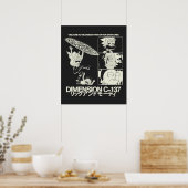 RICK AND MORTY™ | Dimensie C-137 Poster (Keuken)