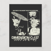 RICK AND MORTY™ | Dimension C-137 Briefkaart (Voorkant)