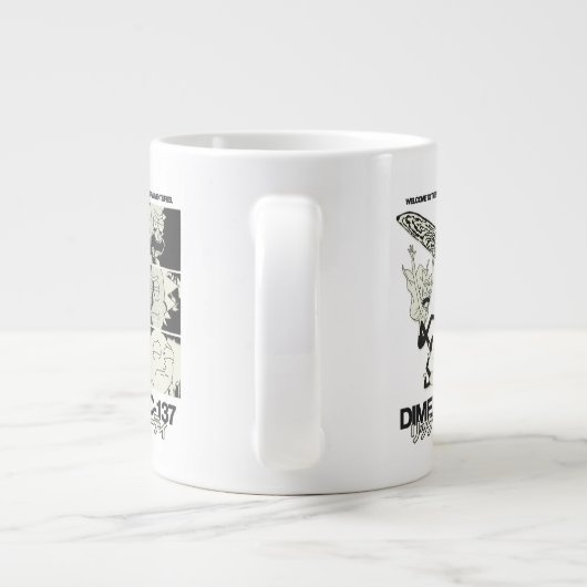 RICK AND MORTY™ | Dimension C-137 Grote Koffiekop (Achterkant)