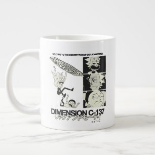 RICK AND MORTY™   Dimension C-137 Grote Koffiekop