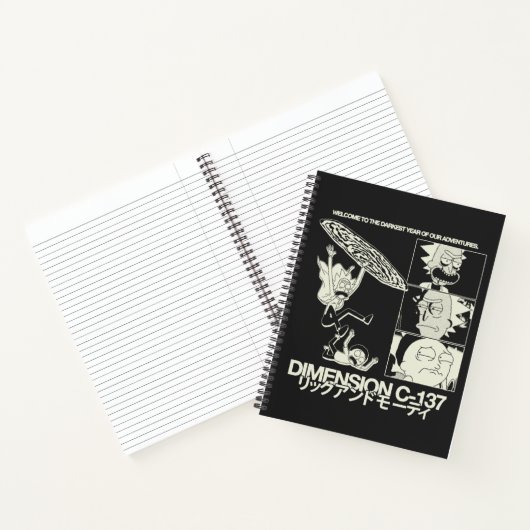 RICK AND MORTY™ | Dimension C-137 Notitieboek (Binnen)