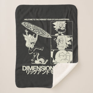 RICK AND MORTY™   Dimension C-137 Sherpa Deken