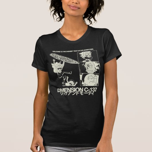 RICK AND MORTY™ | Dimension C-137 T-shirt (Voorkant)