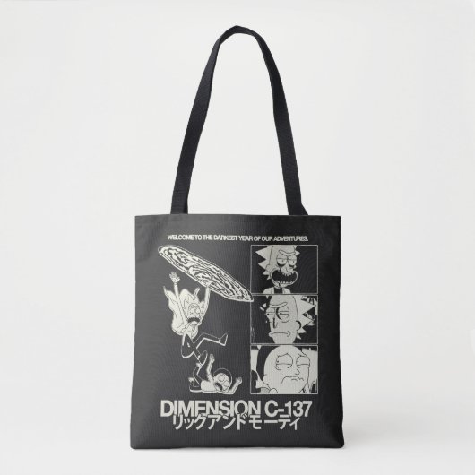 RICK AND MORTY™ | Dimension C-137 Tote Bag (Voorkant)