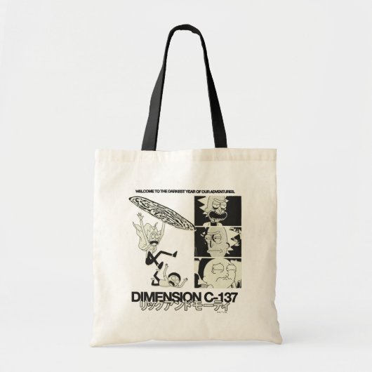 RICK AND MORTY™ | Dimension C-137 Tote Bag (Voorkant)