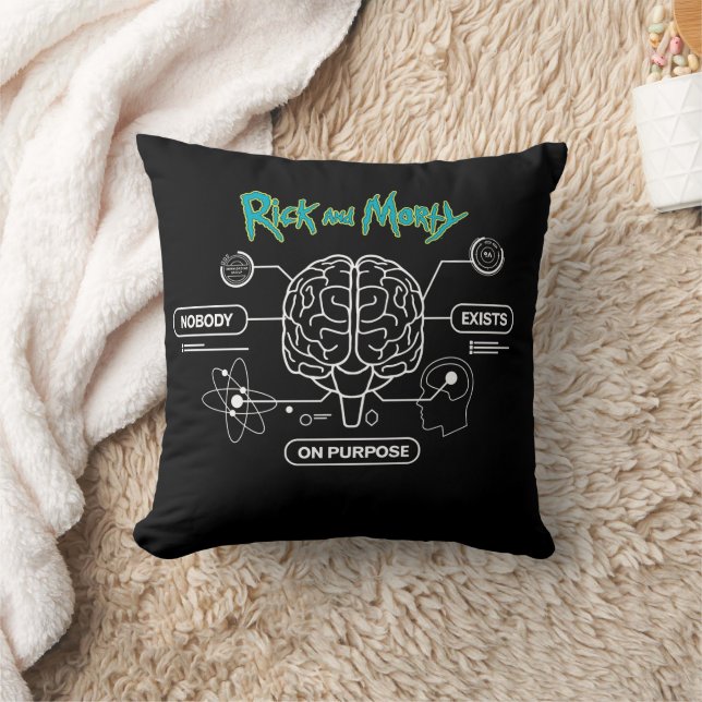 RICK AND MORTY™ | Download Back-upbrein Kussen (Deken)