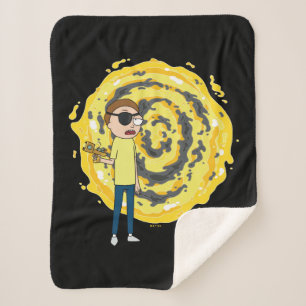 RICK AND MORTY™ Evil Morty Portaal Sherpa Deken
