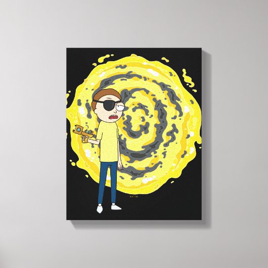 RICK AND MORTY™ | Evil Morty Portal Canvas Afdruk (Voorkant)