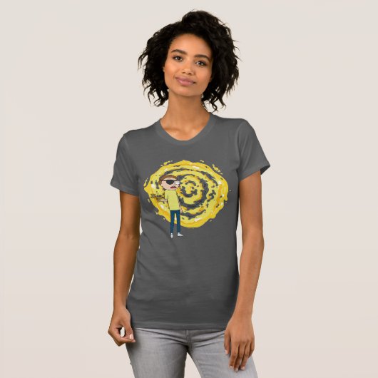 RICK AND MORTY™ | Evil Morty Portal T-shirt (Voorkant volledig)