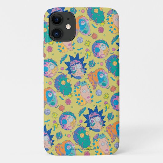 RICK AND MORTY™ | Geïnfecteerd Smith-familiepatroo Case-Mate iPhone Case (Achterkant)