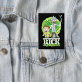 RICK AND MORTY™ | groene splash Button (Insitu)